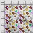thumbnail image 2 of oneOone Cotton Cambric White Fabric Galaxy Craft Projects Decor Fabric Printed By The Yard 56 Inch Wide, 2 of 4