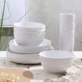 thumbnail image 1 of LSLJS Bowl Dish Plates Cup Tableware 16 Piece Solid Color Household Plastic Drop Resistants Tableware Set, Plastics Tableware Seting, Gifts for Women/Men, 1 of 6