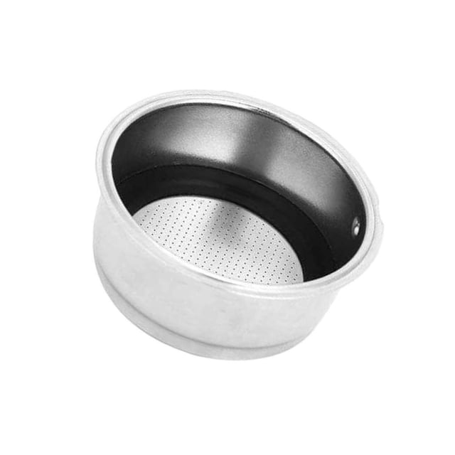 serony Coffee Machines Pressure Filter Basket with Black Ring BPA-Free Reusable 2 cup