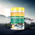 thumbnail image 4 of Dvkptbk Interior Cleaning Wipes All-Purpose Cleaning of Automobile Interior Wet Wipes Set-Decontamination Cleaning and Degreasing Interior Brightening 40 Tablets/Bottle Portable 50ml, 4 of 9