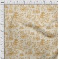 thumbnail image 4 of oneOone Cotton Poplin Dark Beige Fabric Asian Japanese Pattern Craft Projects Decor Fabric Printed By The Yard 42 Inch Wide, 4 of 4