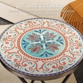 thumbnail image 4 of Outsunny Table d'Appoint de Patio en Mosaïque, Table de Balcon Pliante de 14 Pouces, Couleurs Mixtes, 4 of 10