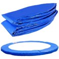 thumbnail image 3 of Gymax Coussin de Sécurité Bleu Printemps Rond Housse de Coussin de Remplacement pour Trampoline 12 Pieds, 3 of 10