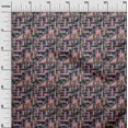thumbnail image 2 of oneOone Viscose Jersey Fabric Triangle Geometric Print Fabric By Yard 60 Inch Wide, 2 of 5