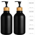thumbnail image 4 of Hand Soap Refill,Soap Dispenser 2 Pack Hand Soap Dispenser Bathroom Plastic Hand and Dispenser Set for Kitchen Refillable Liquid Soap and Lotion Dispensers Bottle, 4 of 8
