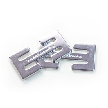 Seat Belt Extender Pros Sturdy Metal Seatbelt Locking Clip 2-pack by Seat Belt Extender Pros