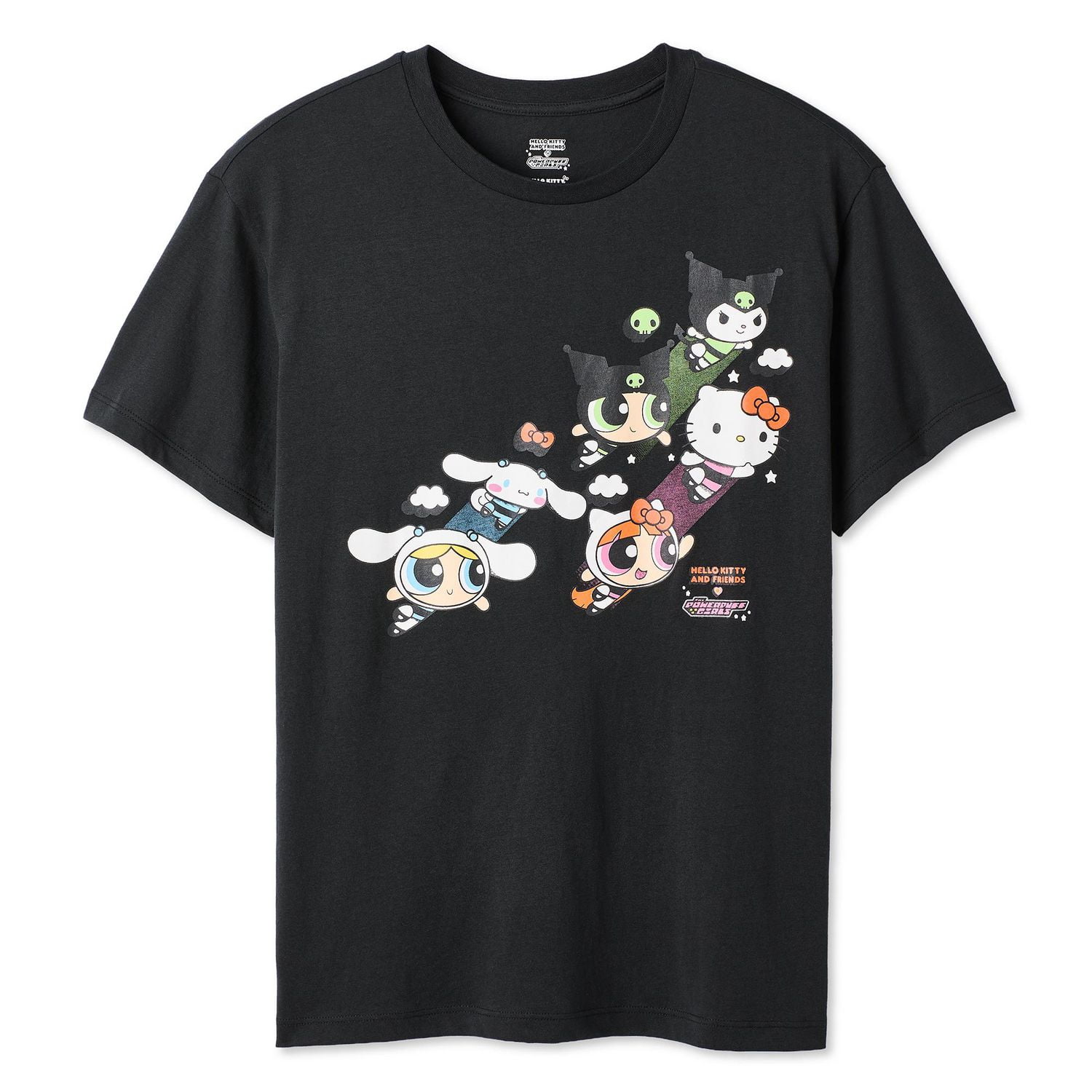 T-shirt Hello Kitty et ses amis x Les Super nanas pour femmes