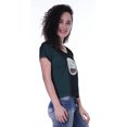 thumbnail image 4 of Moomaya T-shirt à Manches Courtes pour Femmes avec Col Rond, Patch à Paillettes, Coupe Décontractée - 3S, 4 of 7