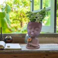 thumbnail image 2 of Flowers for Resin,Girl with Flowers Flower Pot Resin Flower Pot, 2 of 4