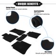 thumbnail image 3 of Unique Bargains 1 Set Car Floor Mats for Mercedes-Benz S Class 14-20 Velour Front Rear Auto Floor Carpet Liner Rug, 3 of 7