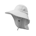 thumbnail image 3 of Wide Brim Bucket Hat Polyester Fisherman Visor for Vocation Outdoors Fishing Style, 3 of 8