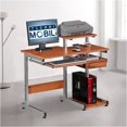 thumbnail image 4 of Pemberly Row Wood Computer Desk in Wood Grain, 4 of 4