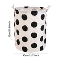 thumbnail image 2 of CJiaWei Patterned Laundry Hamper Without Lid Lightweight Dirty With Modern Design Breathable Open Top For Bedroom Bathroom Or Laundry Room Use, 2 of 4