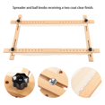 thumbnail image 2 of Fyydes Embroidery Frame,60x100cm Wooden Embroidery Frame Hoop Square Shape DIY Crossed-Stitch Craft Sewing Accessory,Sewing Supplies, 2 of 10