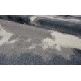 thumbnail image 3 of Ladole Rugs Toronto Sky Gray Micro Polyester Area Rug Carpet in Gray-Ivory (6'5" x 9'5" , 200cm x 290cm), 3 of 4
