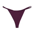 thumbnail image 1 of Birdeem Mode Femmes Couleur Unie String Taille Basse en Dentelle Respirant Sans Trace pour Filles, 1 of 3