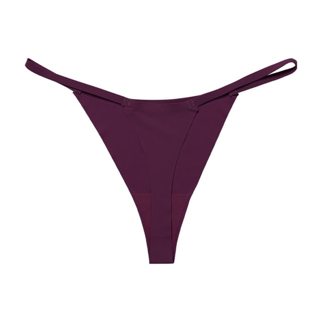 Birdeem Mode Femmes Couleur Unie String Taille Basse en Dentelle Respirant Sans Trace pour Filles