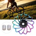 thumbnail image 1 of Bike Rear Derailleur Pulley Bicycle Rear Derailleur Pulley Colorful Mountain Bicycle Ramics Rear Derailleur Pulley Transmission Bearings Bike Cycling Sory, 1 of 8