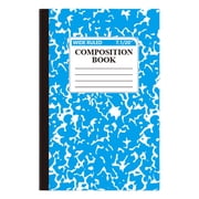 30 Sheets College Ruled Composition Notebook, Standard Line Spacing Writing Book, Lightweight Bound Paper Notebook, Multipurpose Writing Journal for Daily Notes and Document Jotting,Blue