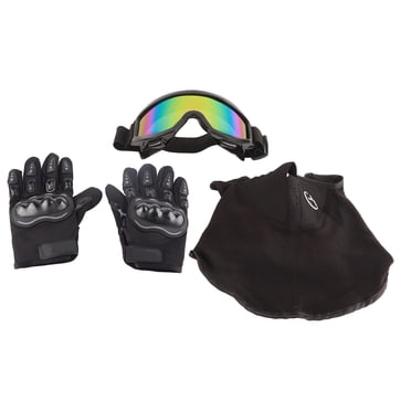 Full Face Motocross Helmet With Goggles Gloves Face Shield, Off Road Electric Dirt Bike Motorcycle Mountain Bike Helmet