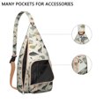 thumbnail image 3 of Shark Week Special Sling Backpack - Multiple Shark Species Educational Print, 3 of 4