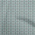 thumbnail image 1 of oneOone Silk Tabby Gray Fabric Asian Kilim Sewing Craft Projects Fabric Prints By Yard 42 Inch Wide, 1 of 5