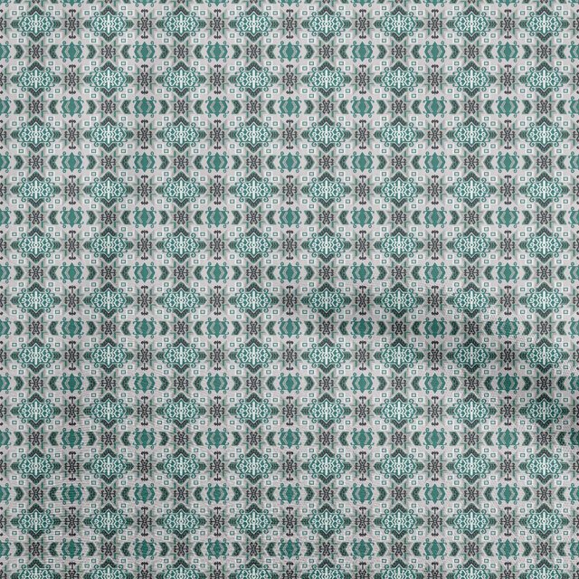 oneOone Silk Tabby Gray Fabric Asian Kilim Sewing Craft Projects Fabric Prints By Yard 42 Inch Wide