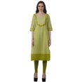 thumbnail image 2 of Moomaya Kurti Droite de Designer pour Femmes Tunique Indienne Imprimée Haut Long Kurta, 2 of 6