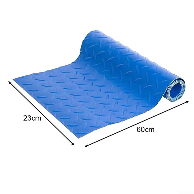 Grand Tapis d'Échelle de Piscine, Coussin de Marche de Piscine Protecteur Antidérapant avec Texture