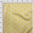 thumbnail image 2 of oneOone Georgette Viscose Fabric Circle Block Print Fabric BTY 42 Inch Wide, 2 of 4