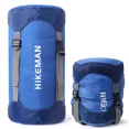 thumbnail image 1 of AIGIA Sac de Compression Nylon Sac de Compression Sac de Compression Sac de Couchage Sac de Rangement Sacs de Sport avec Rabat Anti-Poussière pour Sac à Dos, Randonnée, Camping, Voyage Bleu/orange, 1 of 13