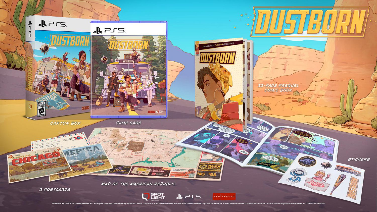 Jeu vidéo Dustborn Limited Retail Edition pour (PS5)