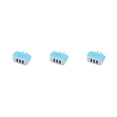 thumbnail image 3 of crativent Wall Charger 3 Port Universal Lightweight Compact USB Power Adapter Phone Charging Cell Cameras MP3 Gift Mobile Blue 3Set, 3 of 6