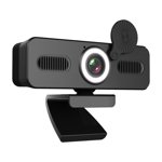 Riwcyla 1080P HD Webcam Computer Webcam with Microphone USB PC 120,degree Wide Angle with Fill,in Free Drive for Recording Calling Conferencing Gaming Compatible with Windows iOS Android