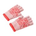 thumbnail image 1 of Womens Winter Gloves Warm Half Pointer Knitted Woolen Anti Frost Gloves, 1 of 3