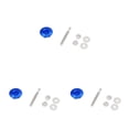 thumbnail image 4 of Ruiboury Lightweight Hood Lock For Car Modification Security Sleek Affordable blue DP16-32 3Set, 4 of 6