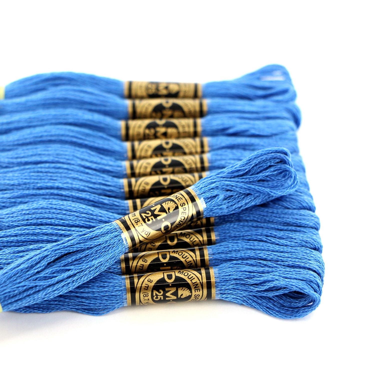 DMC bleu coton 6 Strand Floss 8 m (8.75 yd)