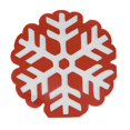 thumbnail image 1 of 12 Pack 3 Ply Shaped Napkin (Snowflake) - Set of 6, 1 of 4