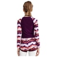 thumbnail image 2 of TiaoBug Kids Girls 2Pcs Sun Protection Swimsuit Rash Guard Swim Top with Shorts Vibrant Print Surfing Bathing Suit Rose Purple 90, 2 of 7