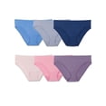 thumbnail image 1 of WOMENS SEAMLESS BIKINI PANTY, 6 PACK, 6, ASSORTED, 1 of 2