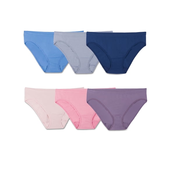 Culotte BIKINI Sans Coutures pour Femmes, Lot de 6, 8, Assorties