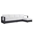 thumbnail image 1 of Modway Tahoe 3-Piece Outdoor Patio Furniture Sectional, White, 1 of 9
