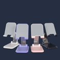 thumbnail image 1 of pstuiky Adjustable Phone Stand Multi-Angle Folding & Lift Design Universal Holder for 4-10" Smartphones & Tablets Non-Slip Rubber Pads Desk Accessory for Video, Gaming Video Calls, 1 of 9