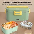 thumbnail image 2 of Wamans Bento Lunch Box 1.8L Electric Lunch Box Dual Voltage Heating Lunch Box Portable 304 Inner Tank Insulation Free Water Filling Lunch Box Clearance Items, 2 of 6