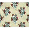 thumbnail image 4 of oneOone Cotton Flex Fabric Leaves & Floral Block Print Fabric BTY 40 Inch Wide, 4 of 4