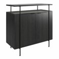 thumbnail image 1 of Wainwright Bar Cabinet, Black Oak, 1 of 8