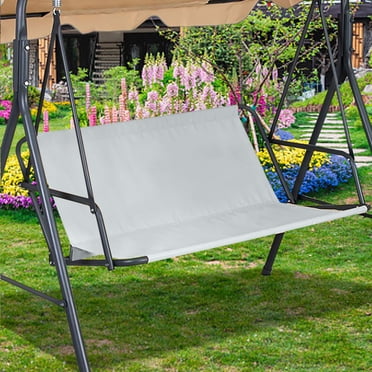 Vadktai Porch Patio Swing Seat Cover, Bench Swing Replacement Covers, 600D Thicken Oxford Waterproof Fabric Swings Seat Cover for Outdoor Garden Swings Chair