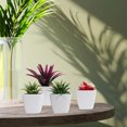 thumbnail image 4 of 7 pcs Mini Potted Plant Pots Small Potted Plant Bonsai Desktop Fake Potted Plant Model, 4 of 8