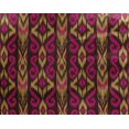 thumbnail image 4 of oneOone Georgette Viscose Fabric Stripe & Swirl Ikat Decor Fabric Printed BTY 42 Inch Wide, 4 of 4
