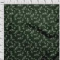thumbnail image 4 of oneOone Tissu Polyester Spandex Vert Foncé Feuilles Matière de Robe Tissu Imprimé Tissu au Mètre 56 Pouces de Large, 4 of 5